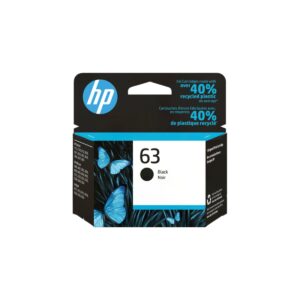 HP 63 Black Ink
