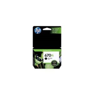 HP 670XL Black Ink
