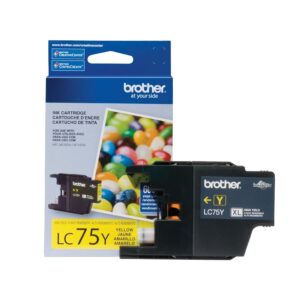Brother LC75Y XL Yellow Ink