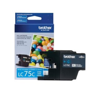 Brother LC75C XL Cyan Ink