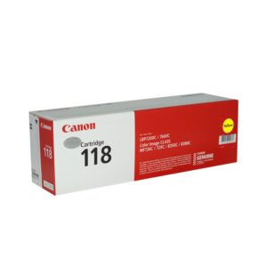 Canon Cartridge 118 Yellow Toner
